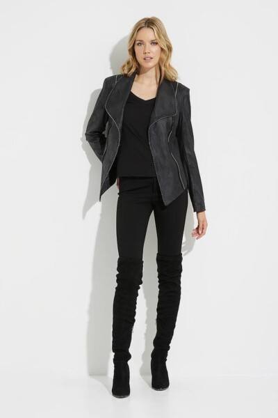 Joseph Ribkoff Synthetic Jackets in Black Womens Clothing Jackets Casual jackets 