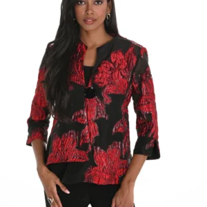 Frank Lyman 259157 Red and Black Jacket