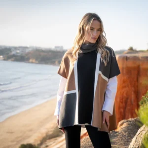 Marble 8112 Multi Coloured Panel Cape