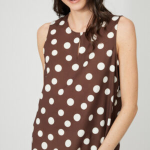 Frank Lyman 261379 Polka Dot Cami Top