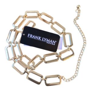 Frank Lyman Gold Chain Belt
